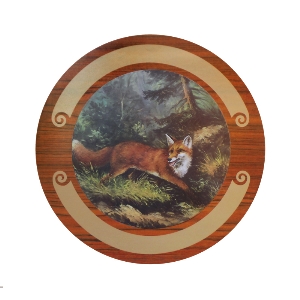 Ehrenscheibe Fuchs 34cm