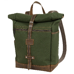 AKAH Rolltop-Rucksack aus Canvas 3
