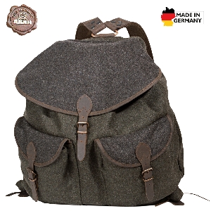 AKAH Loden-Rucksack grün/grau 1