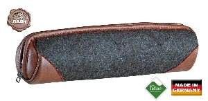 AKAH rifle scope bag loden elk leather 1