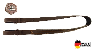 AKAH Gewehrriemen Pull-up Leder mit Wollfilz