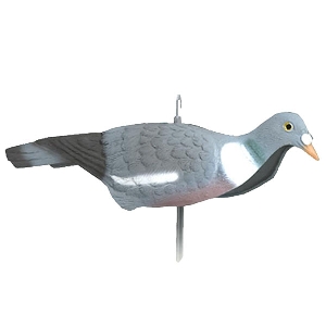 Decoy wood pigeon movable 1