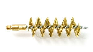 Spiral wire brushes