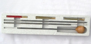 Cleaning case for ball barrels