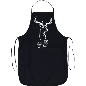 Tablier de barbecue noir 1