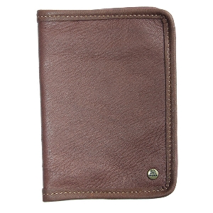 AKAH hunting license case made of elk leather 1