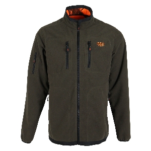 HOUSE OF HUNTING reversible fleece jacket CAMO BLAZE 4