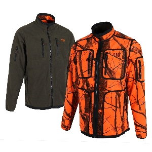 HOUSE OF HUNTING Wendbare Fleecejacke CAMO BLAZE 1