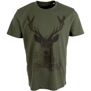 ALMTRACHT T-shirt My heart beats wild, green 1