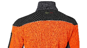 PSS X-treme Arctic Faserstrickjacke grau/orange 5