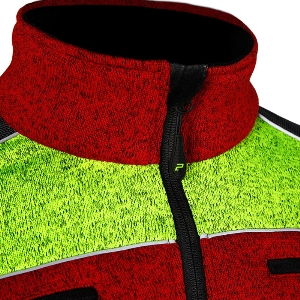 PSS X-treme Arctic fiber cardigan red/yellow 5