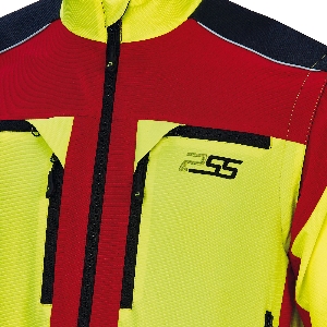 PSS X-treme Vario Stretchjacke gelb/rot 8