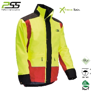 PSS X-treme Rain Regenjacke gelb/rot 1