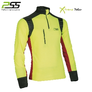 PSS X-treme Polar fleece shirt yellow/red