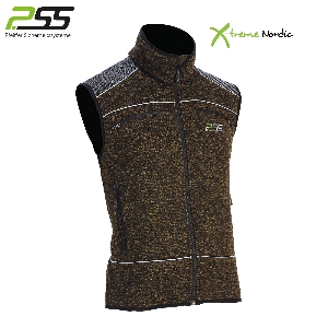 PSS X-treme Nordic Strickweste grün/melange 1