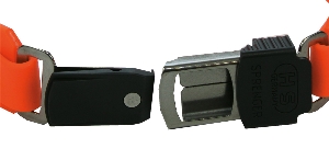 AKAH BioThane® Schweißhalsung mit Clicklock 2