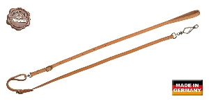 AKAH Umhängeleine aus Fahlleder 10 mm breit 1