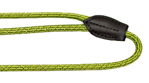 AKAH Umhängeleine Dog Rope Stahlblau-Neongelb 3
