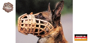 AKAH leather muzzle Bork