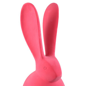 Iagan Pink flocking terracotta sitting rabbit XL 4