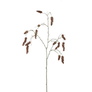 Twig Pflanze braunes Rohrkolben-Spray
