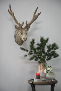 Mehreen Cream Magnesia Deer Wall Statue A 4
