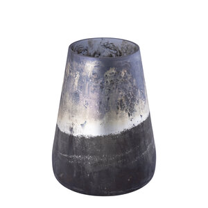 Travers Grey Glass Stormlight round light in antique finish L 4