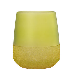 Marcy Green Glass Stormlight round rough base S 4