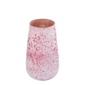 Marcy Pink Verre Stormlight forme ronde grossière M 1