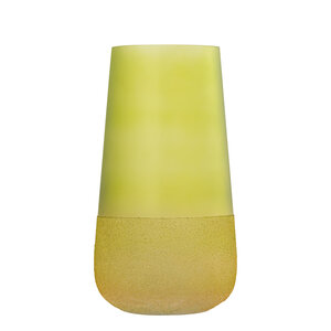 Marcy Green glass storm light round rough base L 3