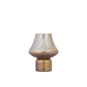 Loissa Rust round glass Stormlight rough surface S 1