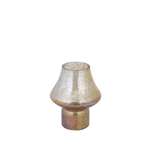 Loissa Rust round glass Stormlight rough surface S 4