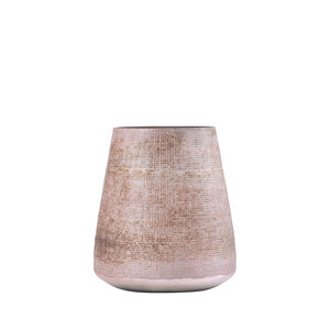 Komal Pink Glass Storm Lantern Pattern S 1