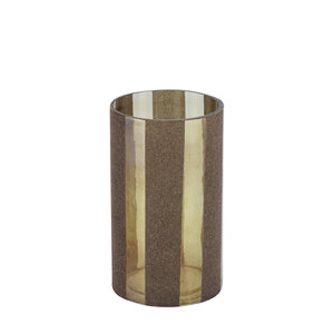 Jeyden brown round glass Stormlight Flocking M 3