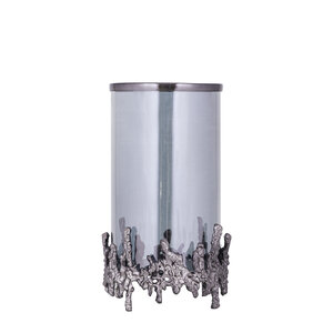 Barrie GunMetal Aluminium quadratische raue Platte Stormlight