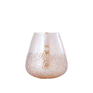 Ameara Amber-Colored Glass Round Handles Stormlight Dots M 1