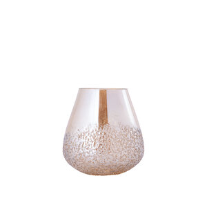 Ameara amber-colored glass round handles Stormlight Dots S 1