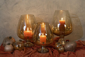 Alwine Gold Glass Stormlight on a shiny base L 3