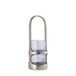 Rahana Gold cast aluminum lantern tall 1