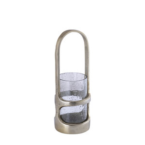 Rahana Gold cast aluminum lantern tall 2