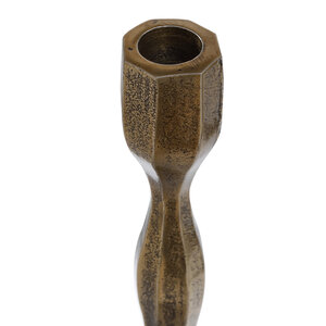 Kennet Gold candle holder made of cast aluminum M 2