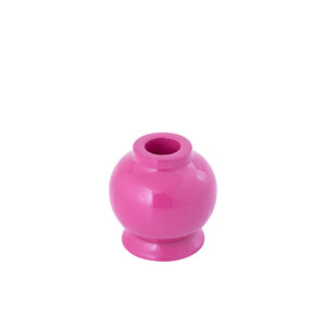 Ingere portacandela rotondo, in alluminio pressofuso, in rosa 5
