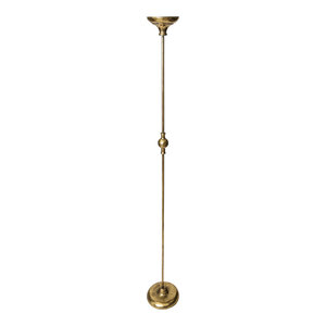 Ashley Gold metal candle holder sphere round L 1