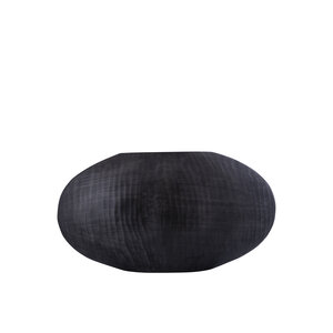 Jowad chapa de aluminio grafito maceta acanalada baja ovalada S 1
