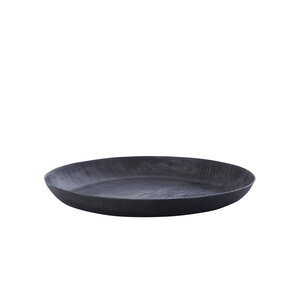 Jowad graphite aluminum tray ribbed round S 1