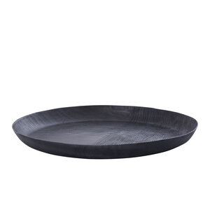 Jowad Graphite Aluminum Bowl ribbed round L 1