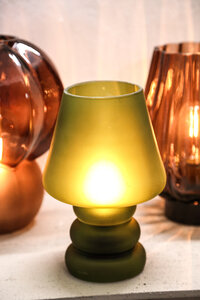 Miron candle glass LED 3