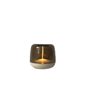 Rhone Beige LED outdoor light powder-coated low