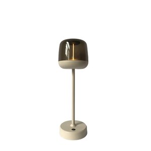 Rhone Beige LED outdoor light powder-coated tall L