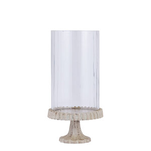 Troye Beige cast aluminum Stormlight carved glass S 1